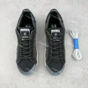【預售】Neighborhood x CLOT x AD originals Superstar 三方聯名 休閒鞋板鞋 復古 黑呼吸：圖片 7