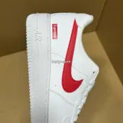 【預售】【福利回饋】SUP x Air Force 1 限定款 聯名  AF1 空軍 白紅 CU9225-101：圖片 11