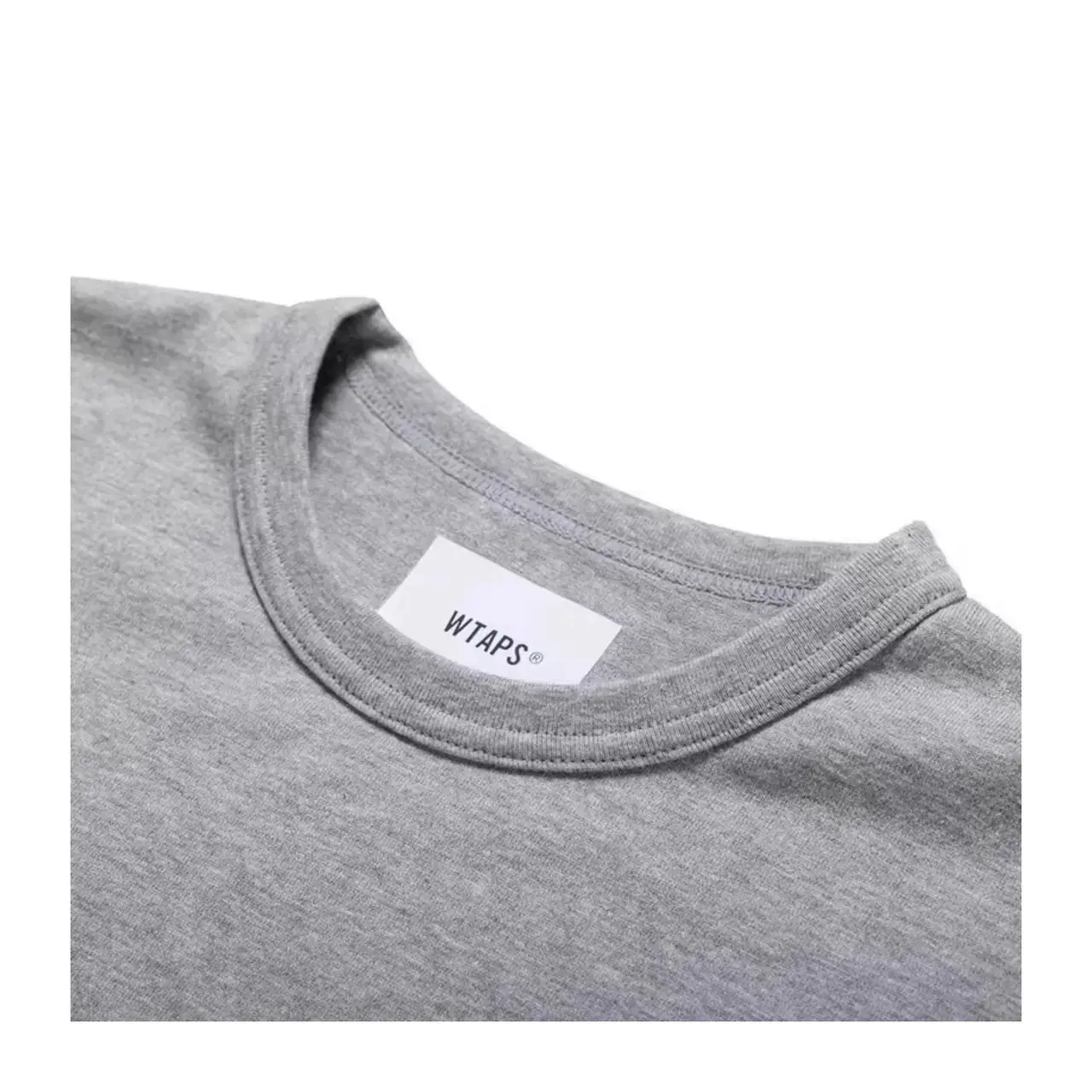 WTAPS 23AW DESIGN 01 LS COTTON COLLEGE 印花字母 長袖T恤