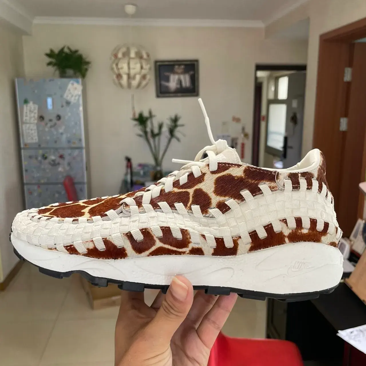 【預售】NK Footscape Woven “Natural and Brown” 慢跑鞋休閒鞋運動鞋 長頸鹿 FB1959-100