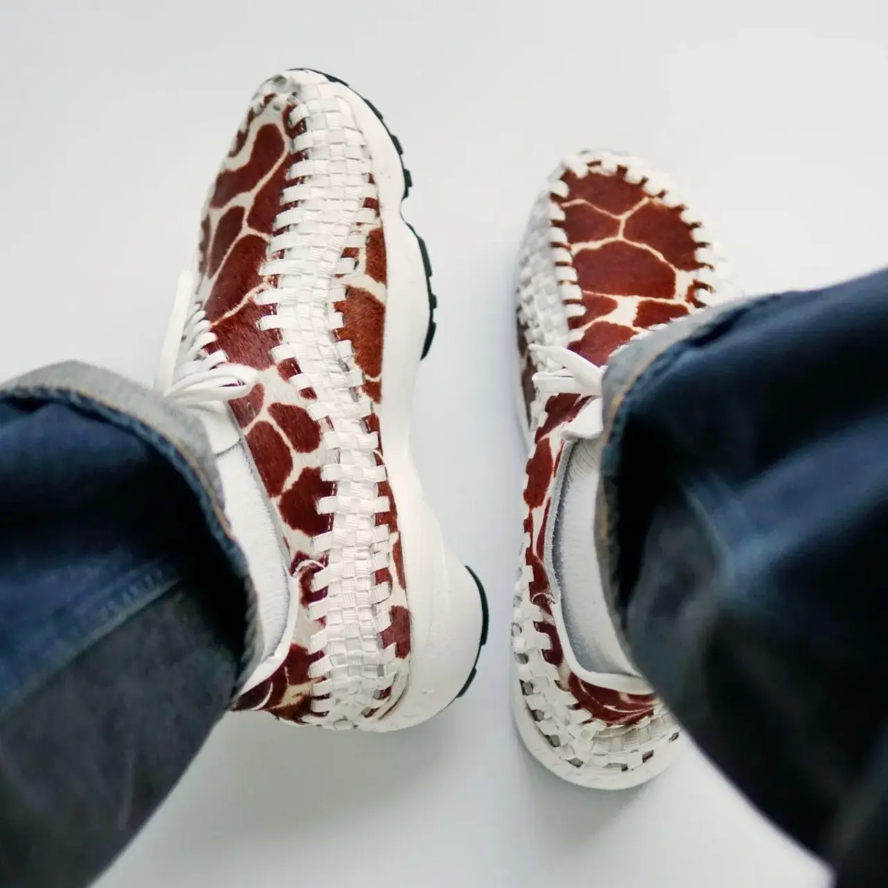【預售】NK Footscape Woven “Natural and Brown” 慢跑鞋休閒鞋運動鞋 長頸鹿 FB1959-100
