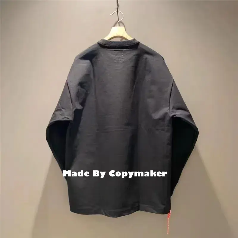 22SS BEAMS JAPAN Loose Stretch L/S TEE 日本製 紅繩 素色 重磅 長袖 T恤