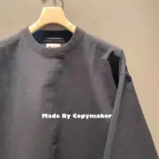22SS BEAMS JAPAN Loose Stretch L/S TEE 日本製 紅繩 素色 重磅 長袖 T恤：圖片 8