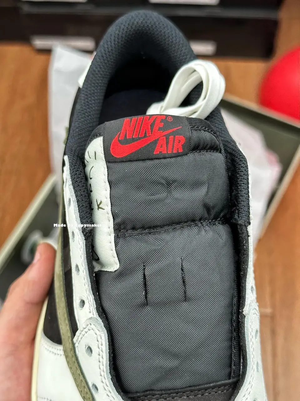 【現貨】Travis Scott x Air Jordan 1 Low OG “Medium Olive” 聯名 黑綠 倒鉤5.0 AJ1