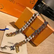 1V 20SS Necklace Chain Links 拼接幻彩 古巴項鍊 鋼項鍊 吊墜 50CM：圖片 7