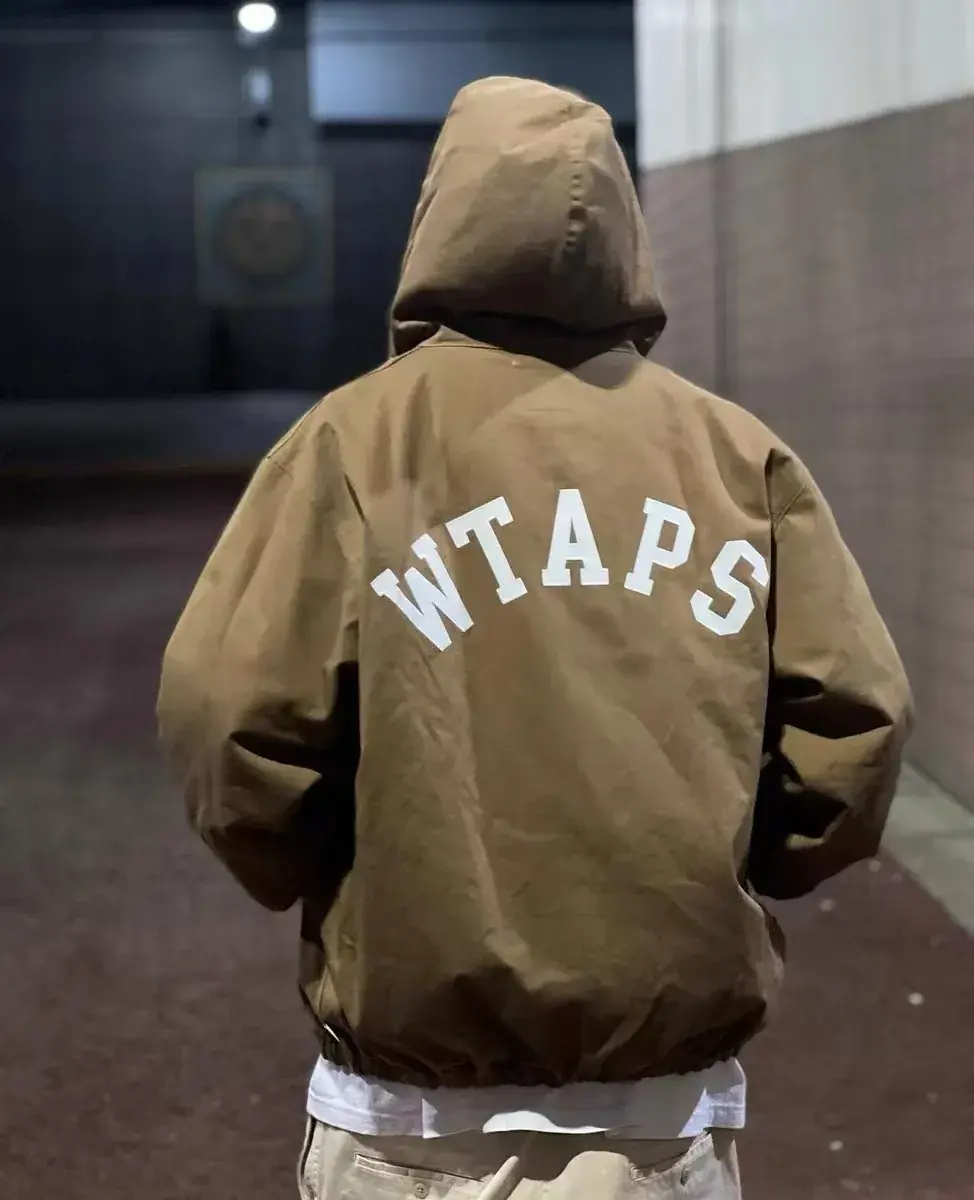 WTAPS 24AW D00M JACKET COTTON TWILL 抽繩復古工裝夾克連帽外套