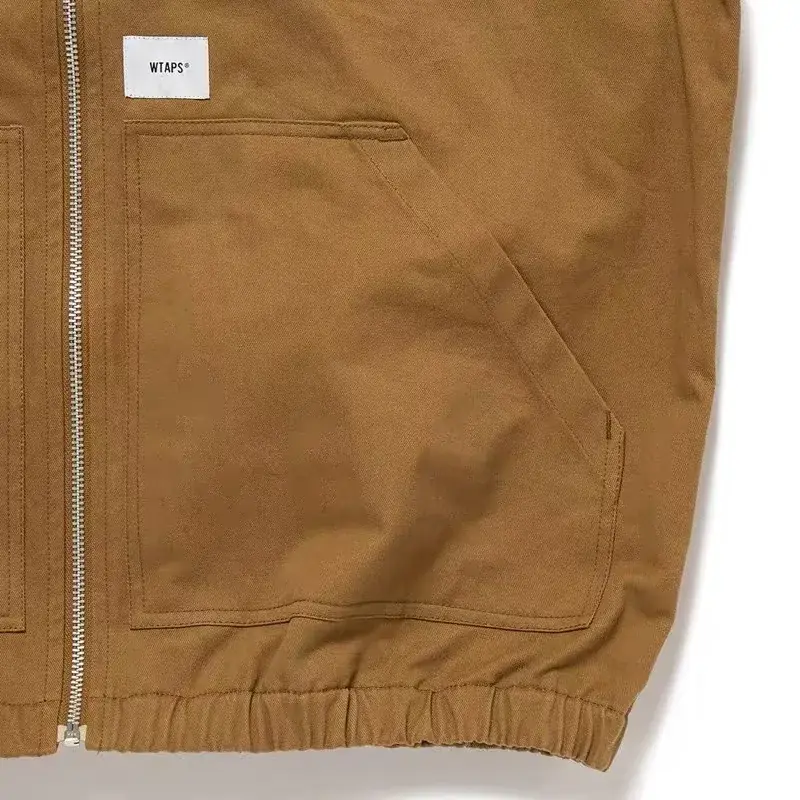 WTAPS 24AW D00M JACKET COTTON TWILL 抽繩復古工裝夾克連帽外套