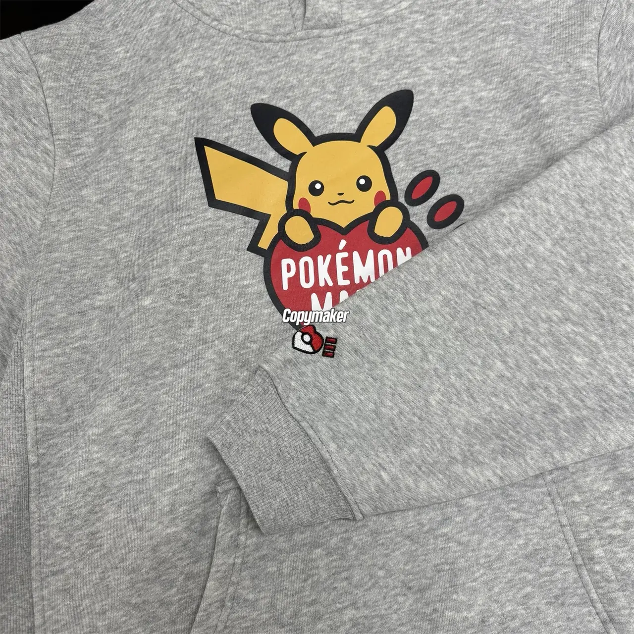 【預售】Human Made x POKEMON MADE 25FW 聯名 皮卡丘印花 寶可夢 連帽衛衣帽T帽衫