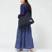 【現貨】TNF 24SS Purple Label 14L 北臉日製紫標 高密度帆布防潑水 單肩包托特包側背包：圖片 4