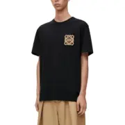 LOWE 24SS Anagram T-shirt 經典幾何logo毛巾刺繡印花 短袖T恤：圖片 4
