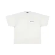 巴黎 BLC 22FW 字母logo刪除線 素色簡約 短袖T恤：圖片 5