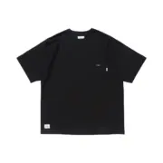 【預售】WTAPS 25SS SAC01/SS/Ctpl. 素色簡約刺繡 口袋短袖T恤：圖片 5