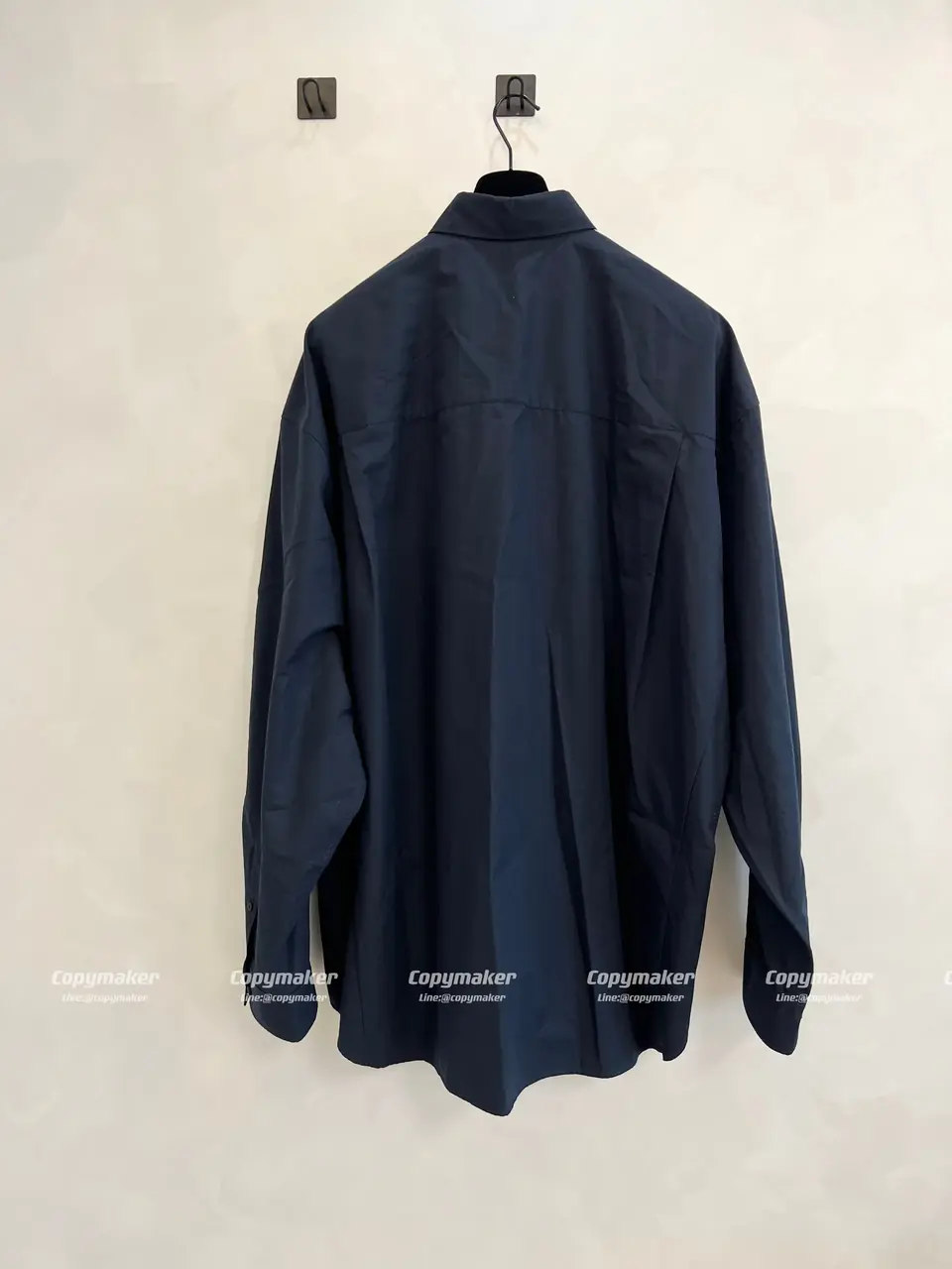 巴黎 BLC x AD 聯名 23SS 秀款 條紋復古 經典刺繡 曼聯 長袖襯衫 夾克外套
