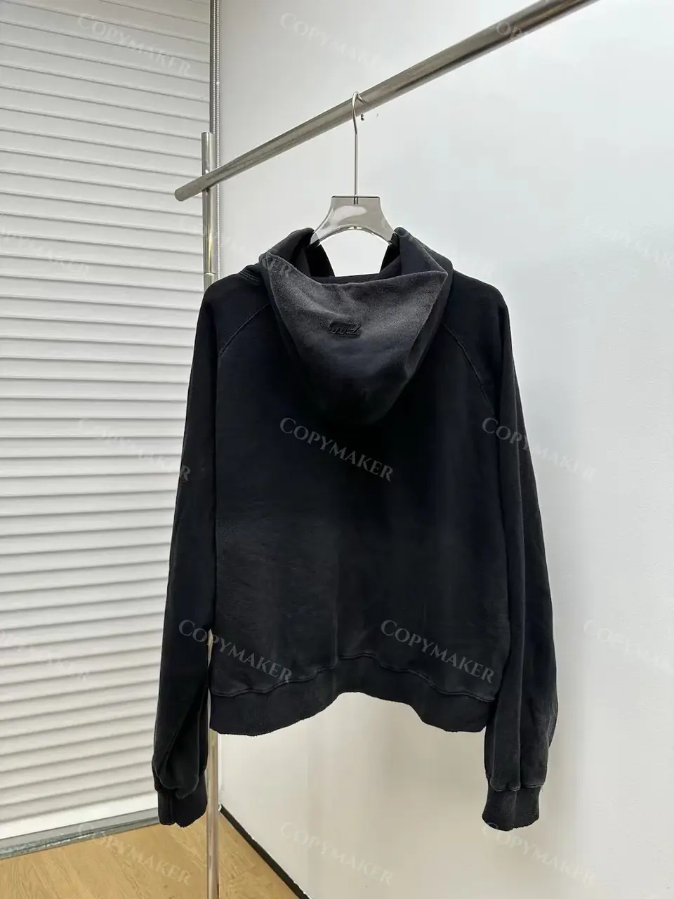 FARFROMWHAT 23SS 素色水洗做舊 連帽外套連帽衛衣夾克 Far Archive