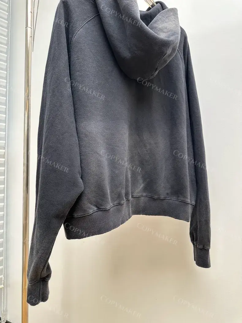 FARFROMWHAT 23SS 素色水洗做舊 連帽外套連帽衛衣夾克 Far Archive