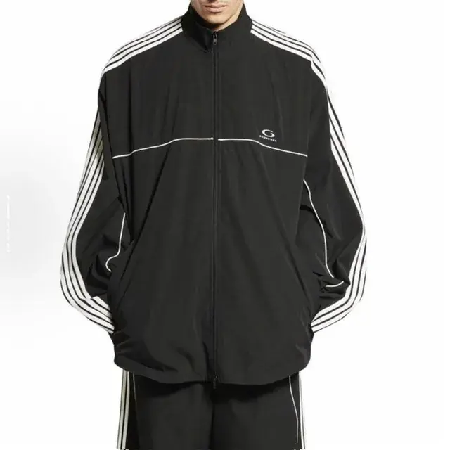 【預售】巴黎 BLC 25FW Tracksuit Loop 循環刺繡 單環 雙頭拉鍊衝鋒衣夾克外套風衣 寬鬆版型