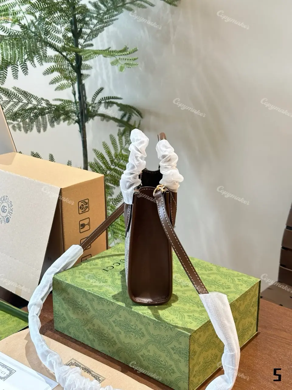 GUC Retro mini tote 經典老花 托特包相機包單肩包側背包斜背包琴譜包小包