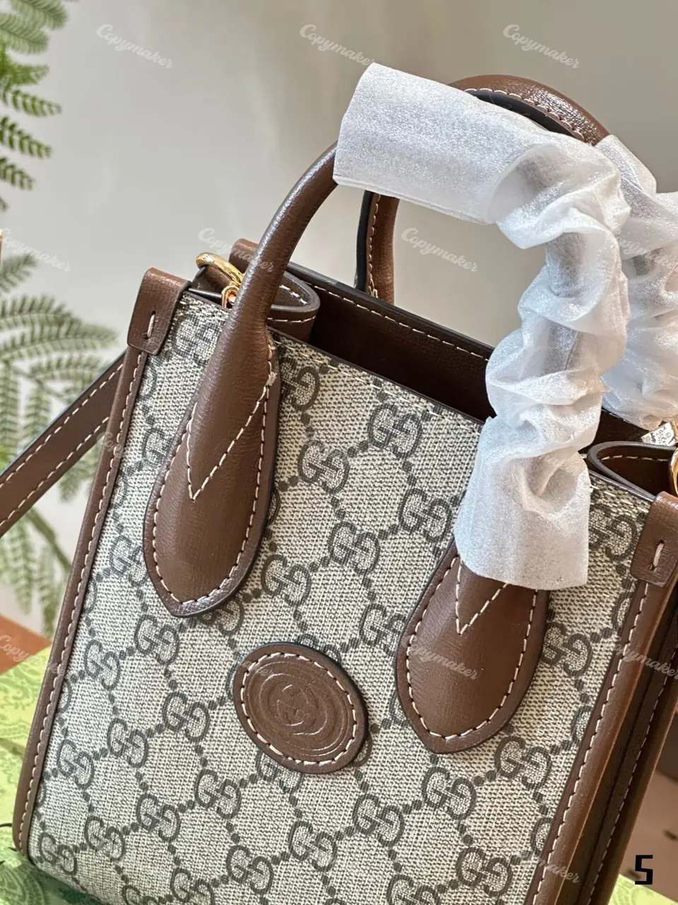 GUC Retro mini tote 經典老花 托特包相機包單肩包側背包斜背包琴譜包小包
