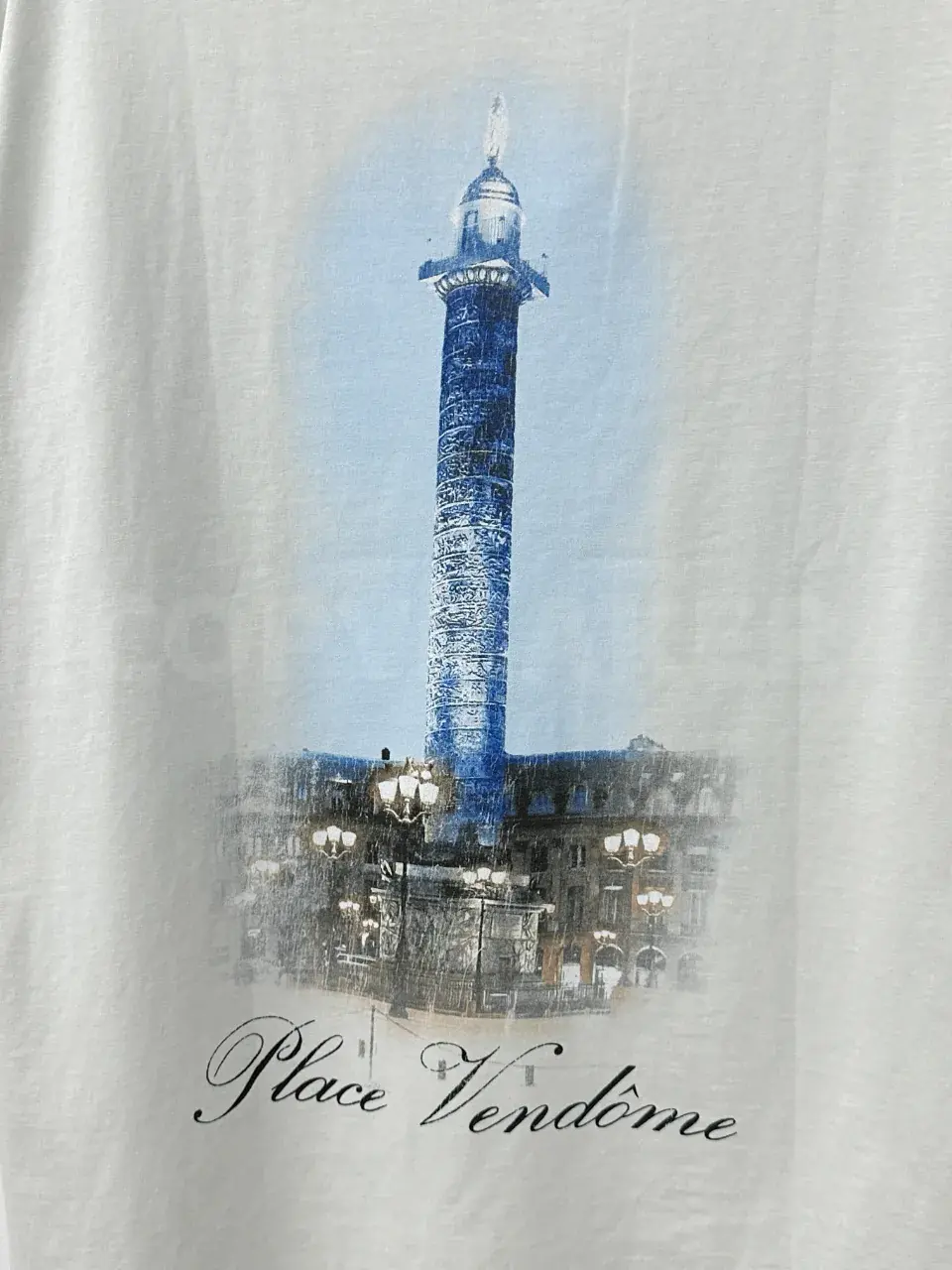 【現貨】巴黎 BLC x VOGUE 聯名 24SS 正面LOGO印花 背面燈塔 短袖T恤