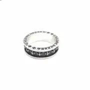 【現貨】Chrome Hearts Mini CH Plus 復古十字架暗黑 925純銀 白銅 戒指 克羅心：圖片 7