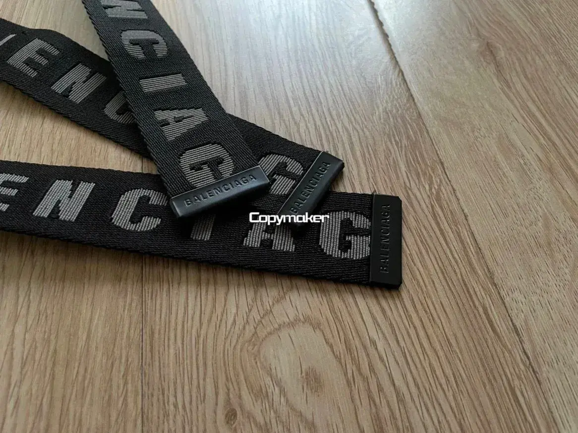 【618現貨】【福利回饋】巴黎 BLC 24FW 雙環字母Logo 帆布腰帶皮帶 105CM