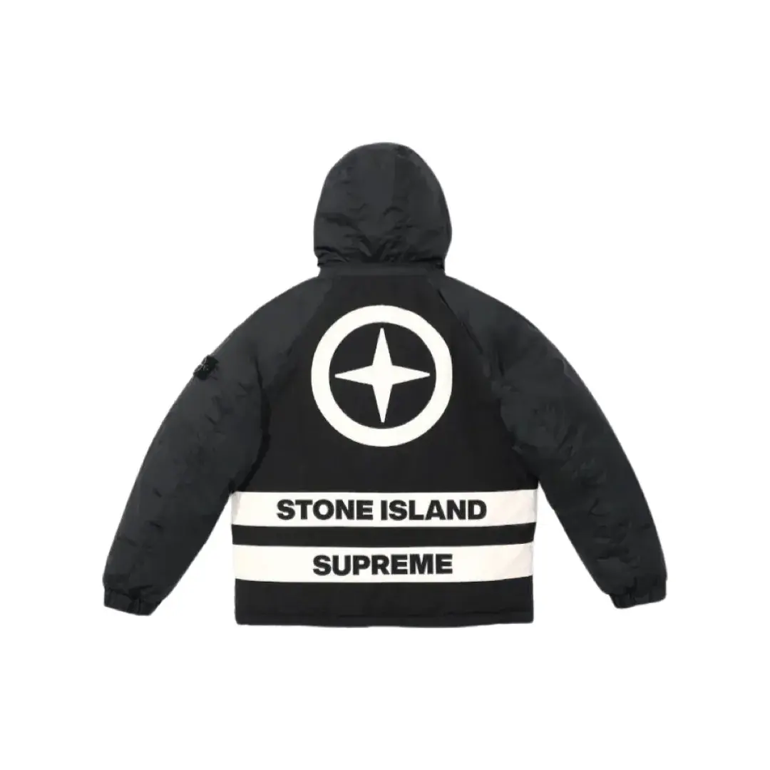 SUP x STONE ISLAND 23FW 至尊 石頭島 聯名 雙面穿 羽絨服 羽絨外套夾克