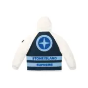 SUP x STONE ISLAND 23FW 至尊 石頭島 聯名 雙面穿 羽絨服 羽絨外套夾克：圖片 9