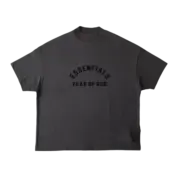 23SS FOG ESSENTIALS 副線 膠標 短袖T恤 FEAR OF GOD 玄青黑 圓弧字母：圖片 6