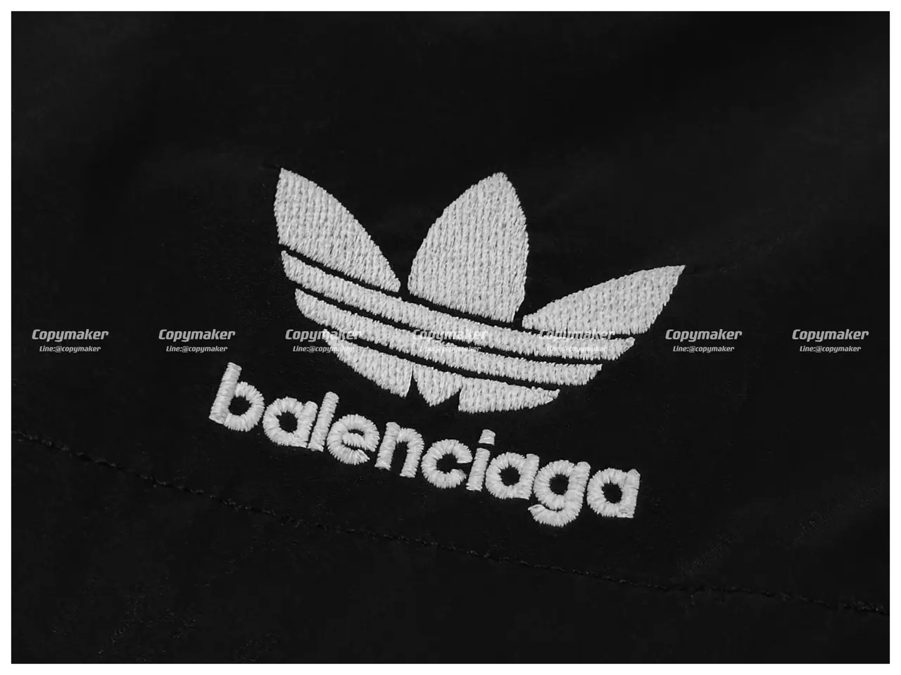 巴黎 BLC x AD 聯名 23SS 條紋復古 經典刺繡 運動短褲 休閒褲
