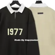 22SS FOG ESSENTIALS 1977 字母 Polo衫 長袖 2022 FEAR OF GOD：圖片 9