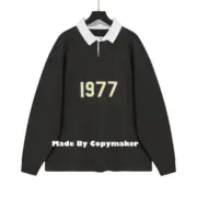 22SS FOG ESSENTIALS 1977 字母 Polo衫 長袖 2022 FEAR OF GOD：圖片 12