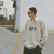 22SS FOG ESSENTIALS 1977 字母 Polo衫 長袖 2022 FEAR OF GOD：圖片 7