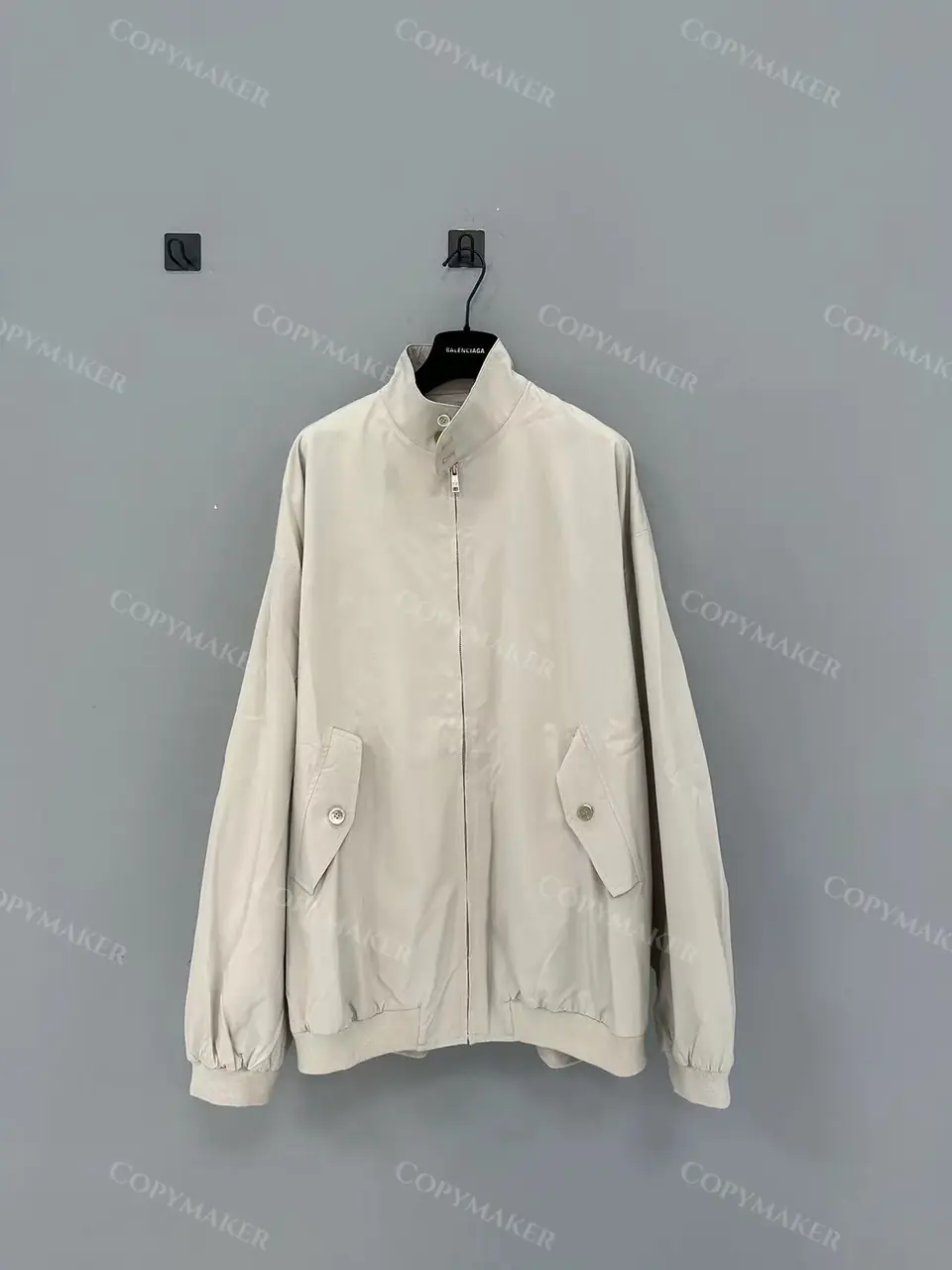 PRA 23FW 秀款 Cotton-Blend Oversized Bomber Jacket 廓形哈林頓飛行夾克外套