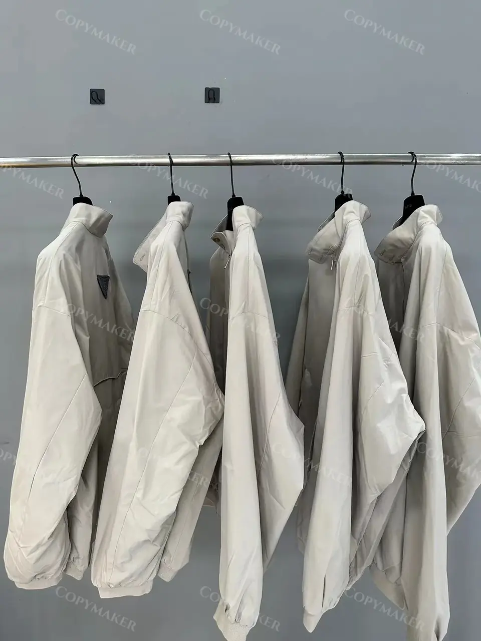 PRA 23FW 秀款 Cotton-Blend Oversized Bomber Jacket 廓形哈林頓飛行夾克外套