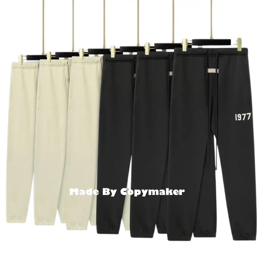 22SS FOG ESSENTIALS 1977 字母 縮口褲 長褲 2022 FEAR OF GOD