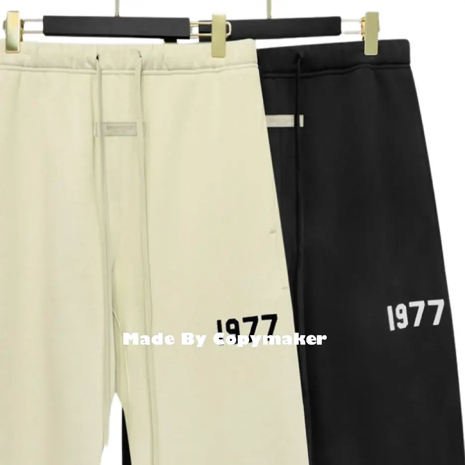 22SS FOG ESSENTIALS 1977 字母 縮口褲 長褲 2022 FEAR OF GOD