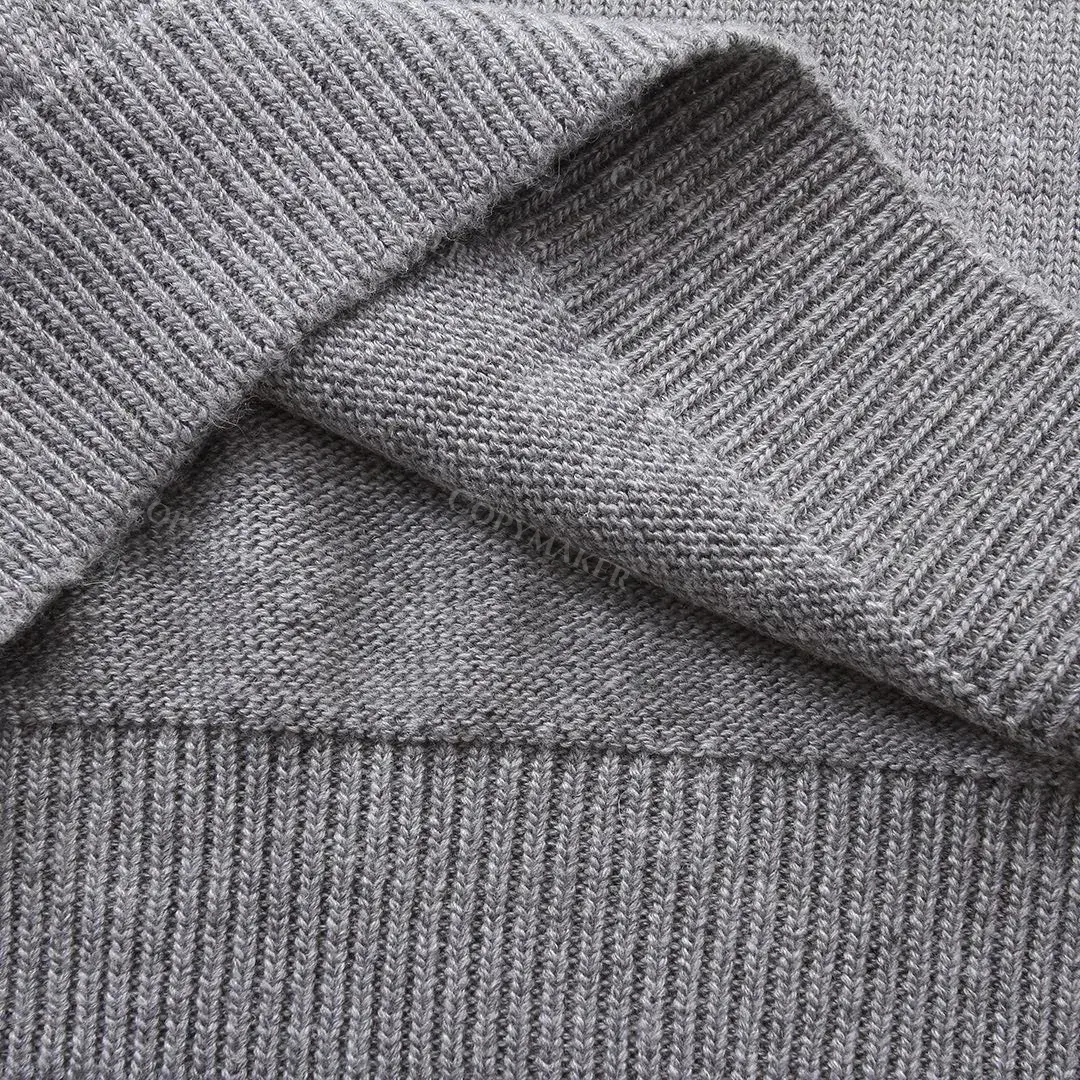 CELIN 22FW 素色小logo刺繡 圓領毛衣衛衣大學T長袖 針織