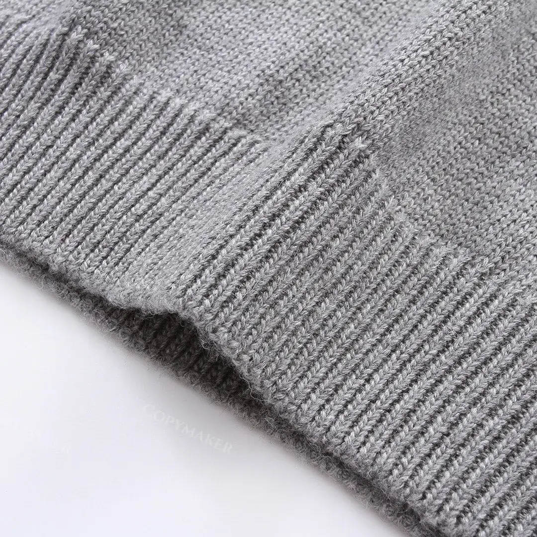 CELIN 22FW 素色小logo刺繡 圓領毛衣衛衣大學T長袖 針織