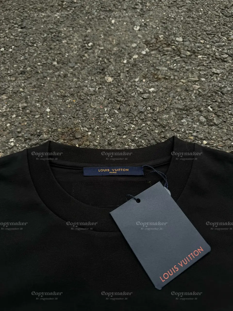 1V 24SS Embossed LV T-Shirt 壓紋浮雕 經典字母logo 重磅簡約素色 短袖 T恤