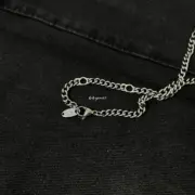 【現貨】巴黎 BLC 23FW Typo Metal Necklace 尖銳字母logo 項鍊吊墜 白銅 配包裝：圖片 10