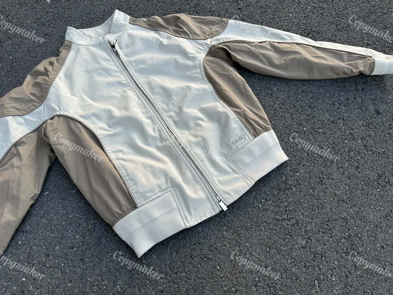 D1OR 23SS Bomber Jacket 拼色拼接 尼龍鋪棉 飛行夾克外套 廓型 MA-1