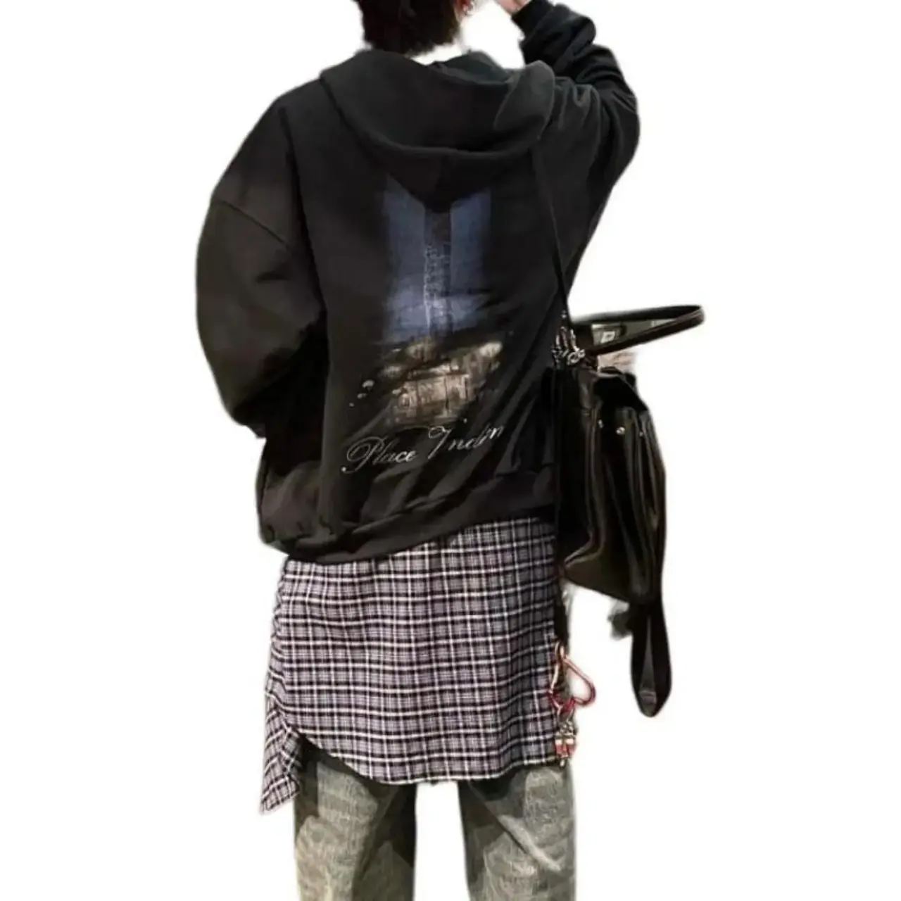 【現貨】巴黎 BLC x VOGUE 聯名 24FW 正面LOGO印花 背面燈塔 連帽外套夾克