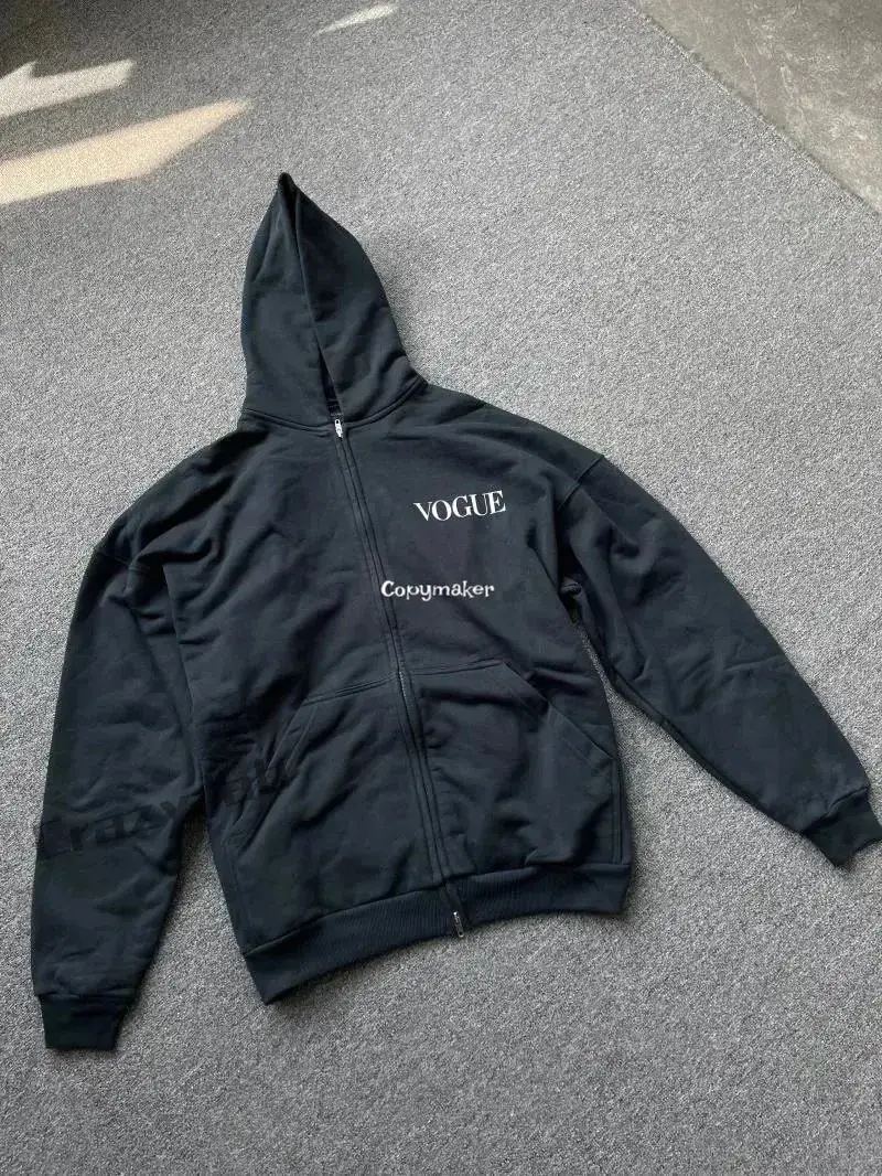 【現貨】巴黎 BLC x VOGUE 聯名 24FW 正面LOGO印花 背面燈塔 連帽外套夾克