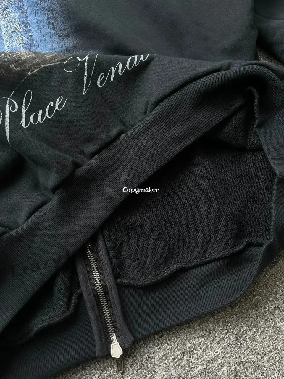 【現貨】巴黎 BLC x VOGUE 聯名 24FW 正面LOGO印花 背面燈塔 連帽外套夾克
