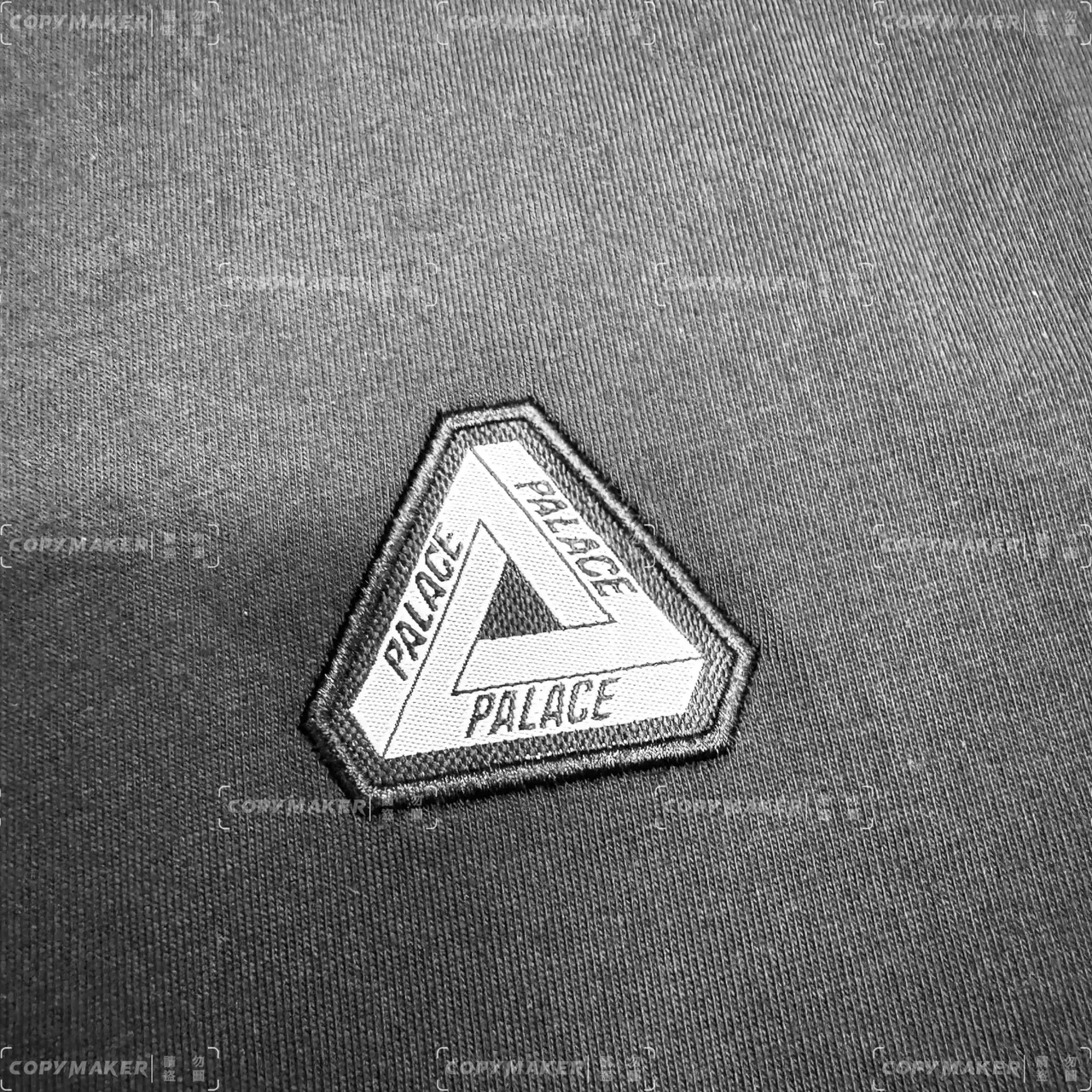 Palace 24SS SOFAR T-SHIRT 三角刺繡小標 素色簡約基本款 短袖T恤