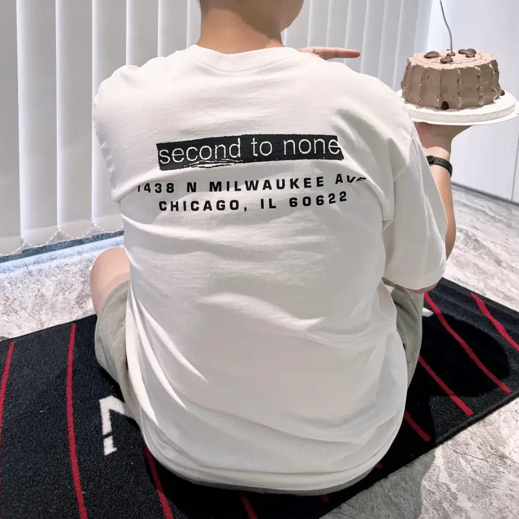 【現貨】Sup 22SS 芝加哥開業限定 box logo boxlogo bogo 圓領短袖T恤 金屬色/銀標