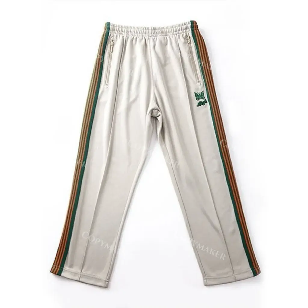 Needles x Aipl Butterfly Regular Track Pants 聯名 蝴蝶刺繡 復古織帶 休閒褲 直筒褲 運動褲