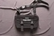 【預售】Sup 25SS Mini Messenger Bag Cordura  相機包斜背包肩背包腰包郵差包小包 黑色：圖片 15