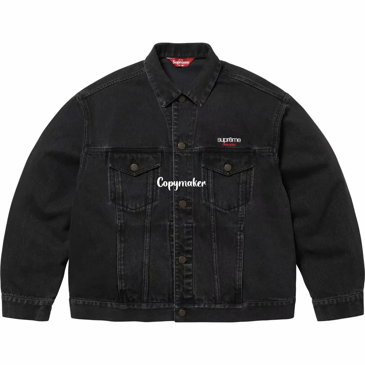 【預售】【雙11新品】Sup SS25 Denim Trucker Jacket 刺繡小logo 丹寧牛仔外套夾克