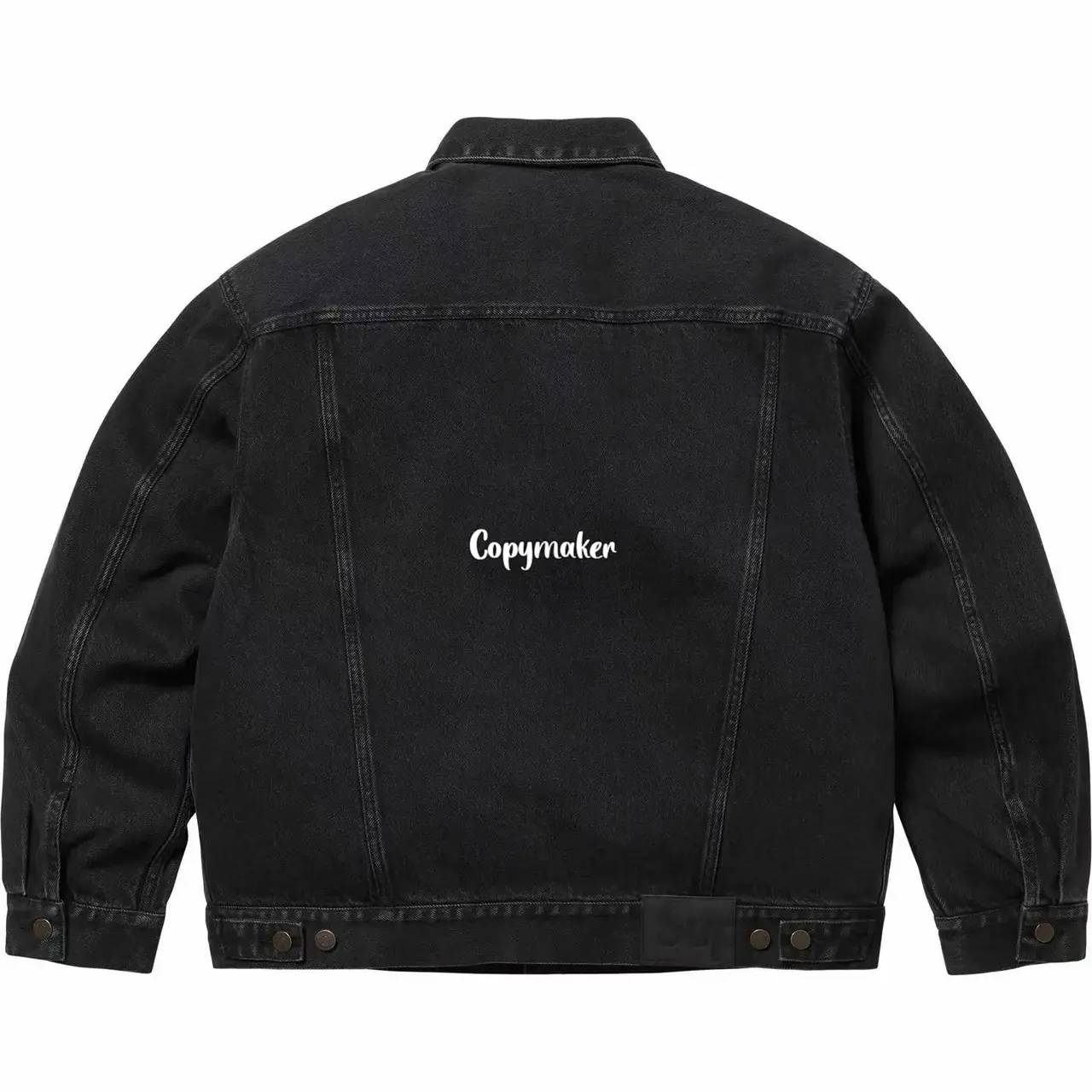 【預售】【雙11新品】Sup SS25 Denim Trucker Jacket 刺繡小logo 丹寧牛仔外套夾克